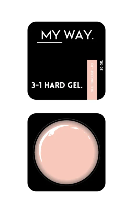3 1 hard gel see through 03 (greatest collection) 20 ml.
