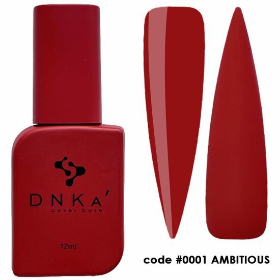 Dnka cover base ambitious rode nagellak fles 1.jpg