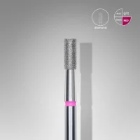 Staleks diamant frees bitje cilinder rood diameter 25mm 6mm 517275.jpg