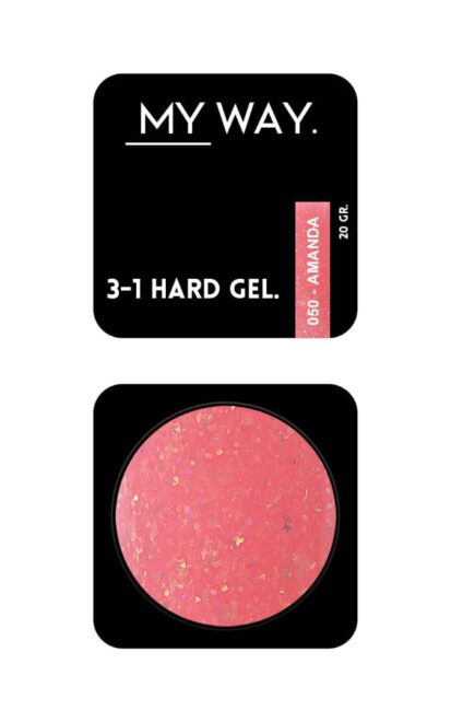 3-1 HARD GEL #050 AMANDA 20 ML