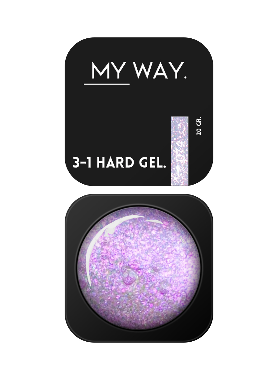 3-1 HARD GEL #074 20 ML