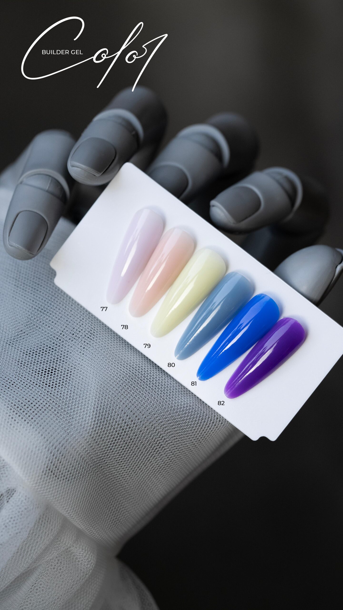Color Builder Gel 81 Royal Blue - Afbeelding 2