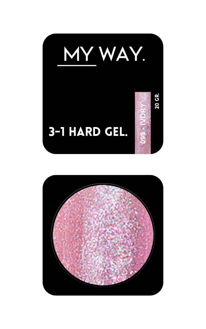 3-1 HARD GEL 099 IVORY 20ML