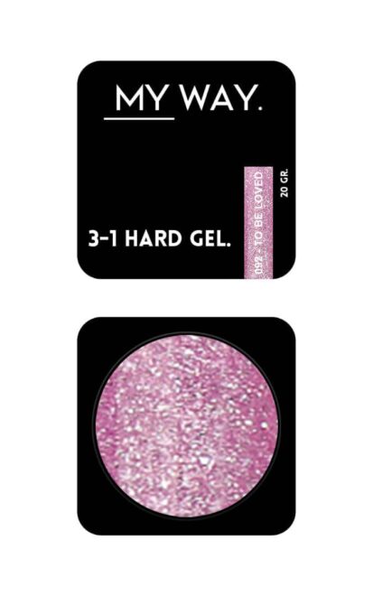 3-1 HARD GEL #092 TO BE LOVED 20 ML