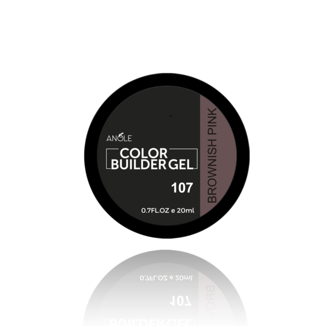 Color Builder Gel 107 Brownish Pink | ANOLE