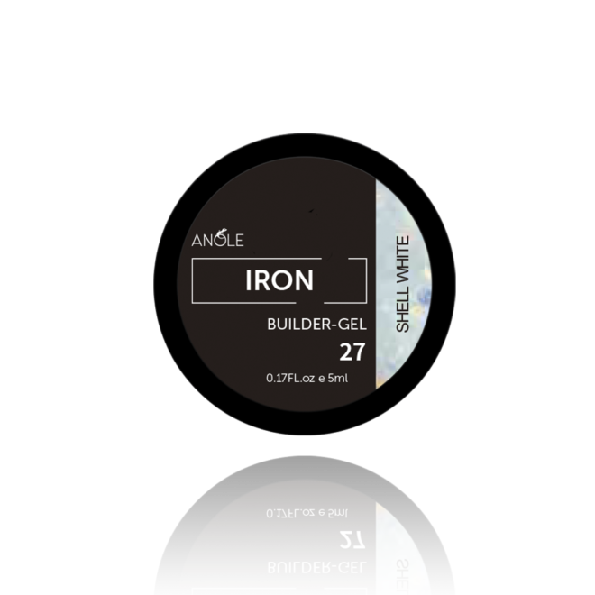 Iron Builder Gel 27 Shell White