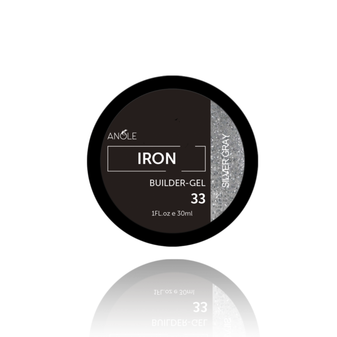 Iron Builder Gel 33 Silver Gray