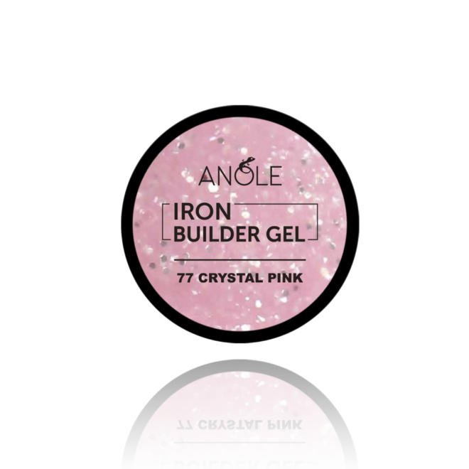 Iron Builder Gel 77 Crystal Pink | ANOLE