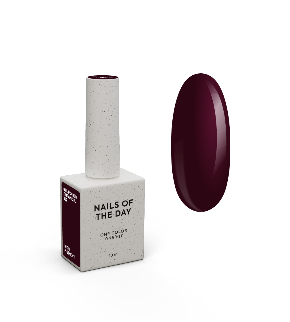 Nails of the day Gel Polish Zinfandel 367
