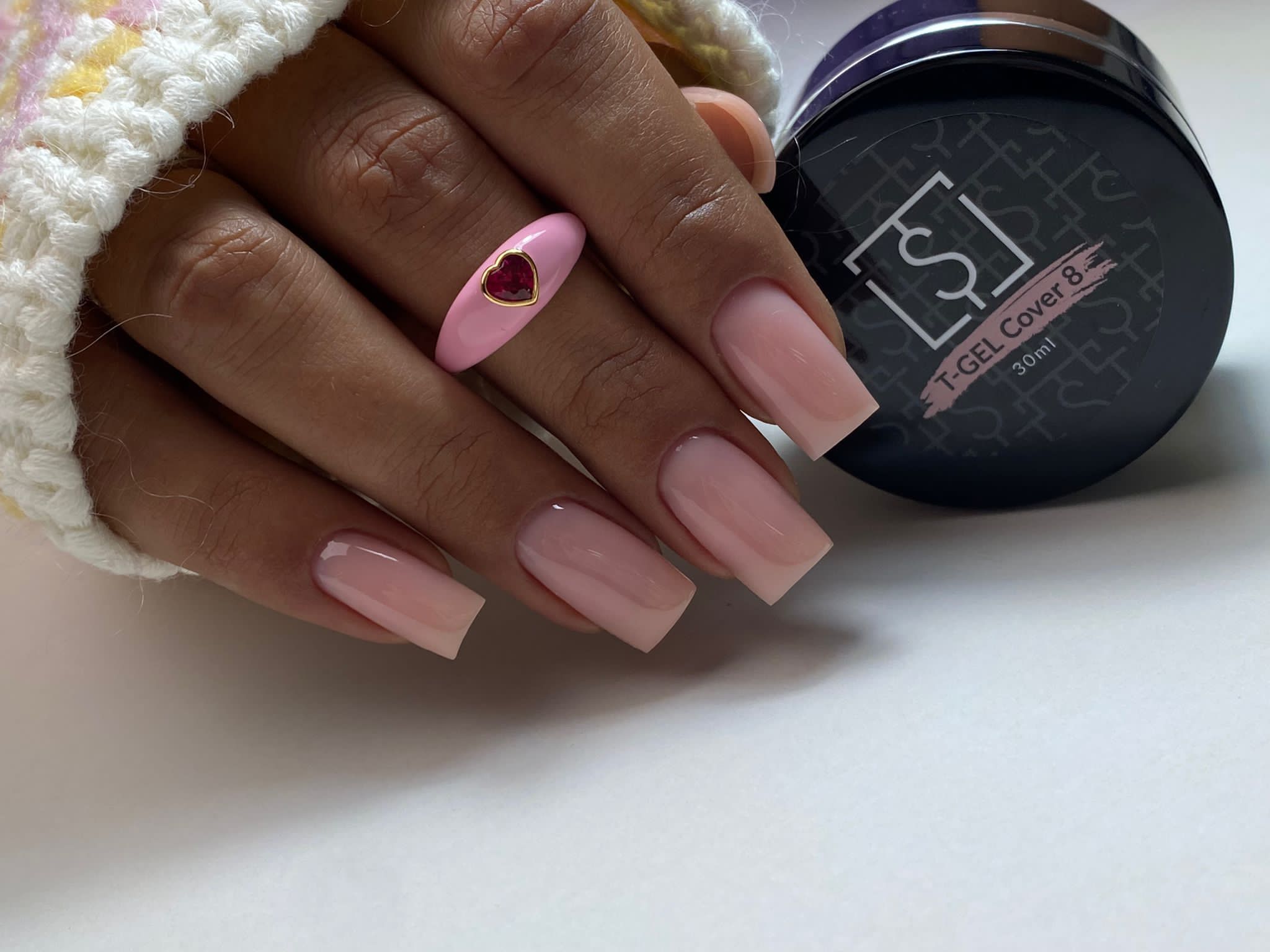 T-gel cover 8 in pot 30ml - Afbeelding 2