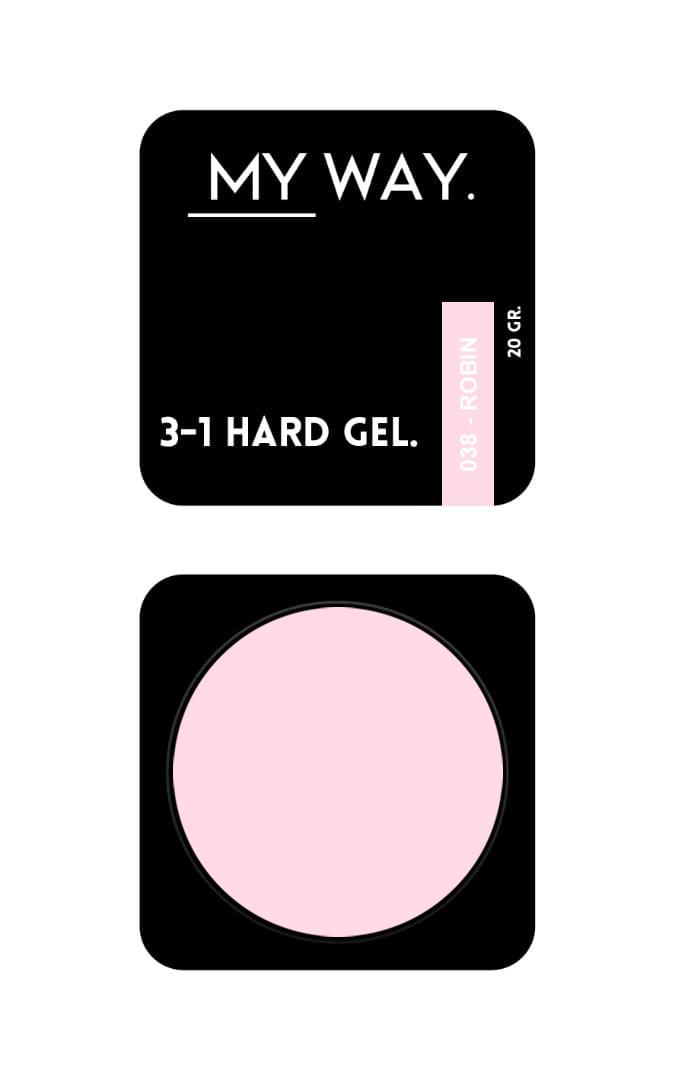 3-1 HARD GEL #038 ROBIN 20ML