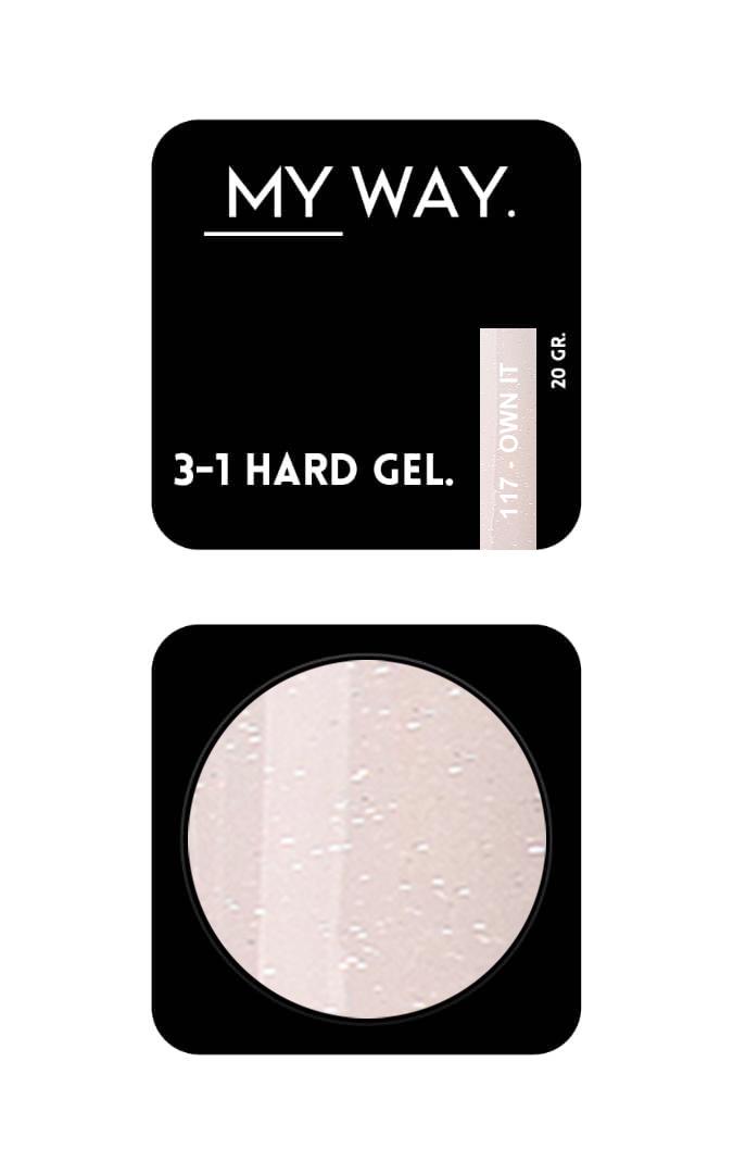 3-1 HARD GEL #117 OWN IT 20 ML