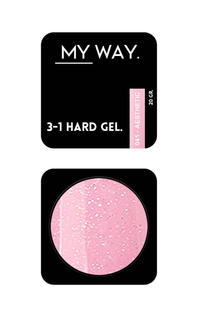 3-1 HARD GEL #041 AESTHETIC 20ML