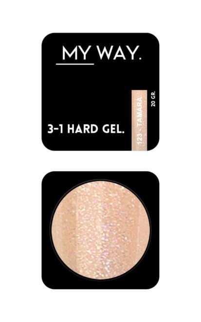 3-1 HARD GEL #123 TAMARA 20 ML