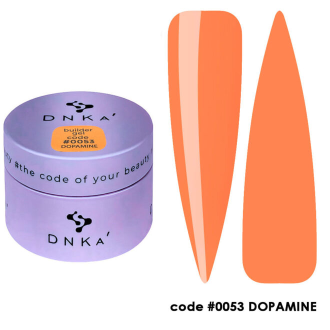BUILDER GEL DNKa 0053 — Fel Oranje 15ml