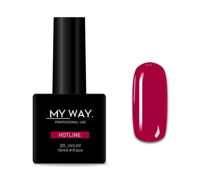 MY WAY Gelpolish 011 - HOTLINE 12ML.