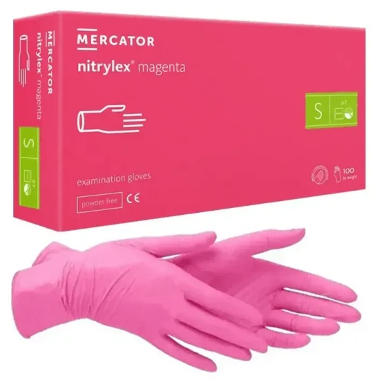 Nitrylex Magenta nitril handschoenen