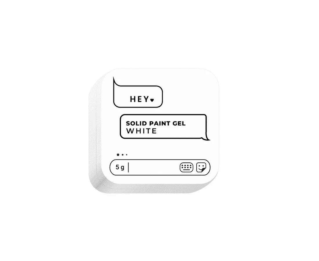 HEYLOVE Solid Paint Gel WHITE, 5g