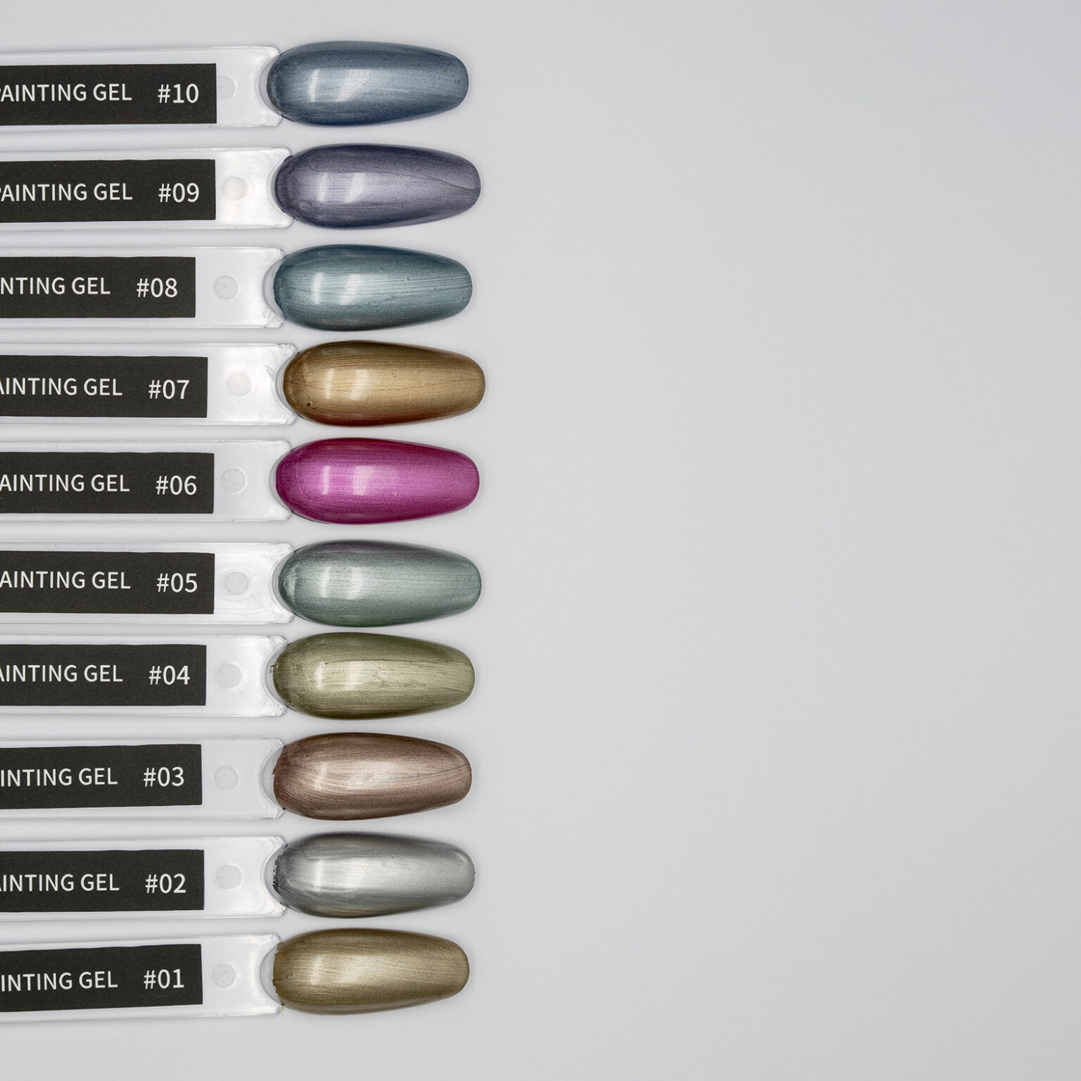 01 Metallic Painting Gel | ANOLE - Afbeelding 2