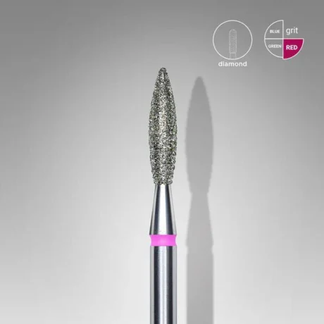STALEKS Diamant Frees Bitje Vlam Rood 2.3mm 10mm