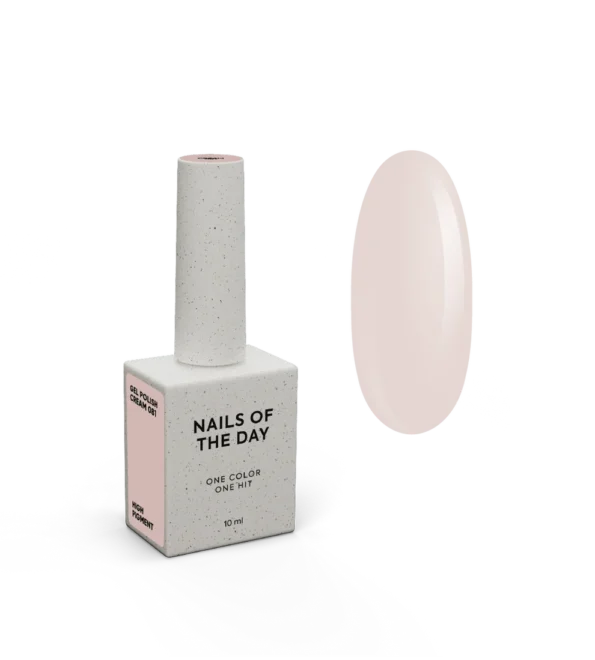 Nails of the day Let's special Cream-081