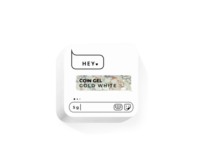 HEYLOVE Coin Gel GOLD WHITE, 5g