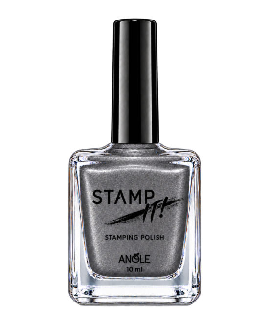 STAMP IT! Polish 049 – Dark Silver Shimmer | ANOLE